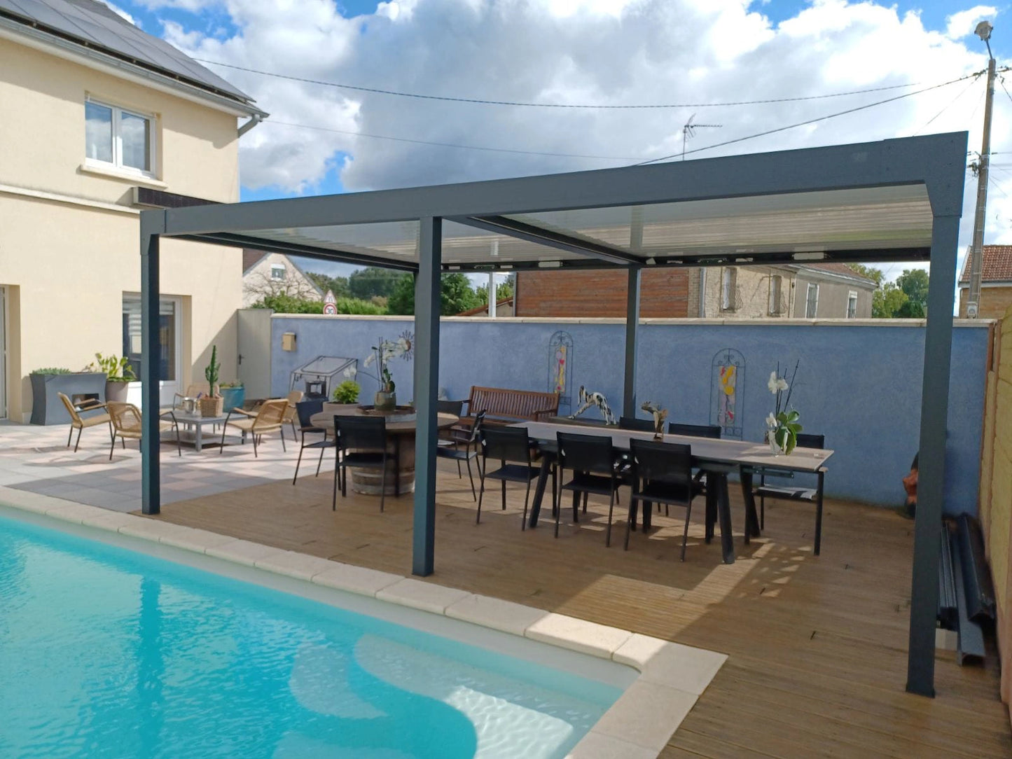 Pergola Bioclimatique Autoportée BAIE DES TORTUES