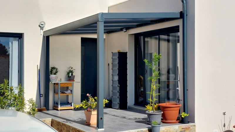 pergola polycarbonate alu
