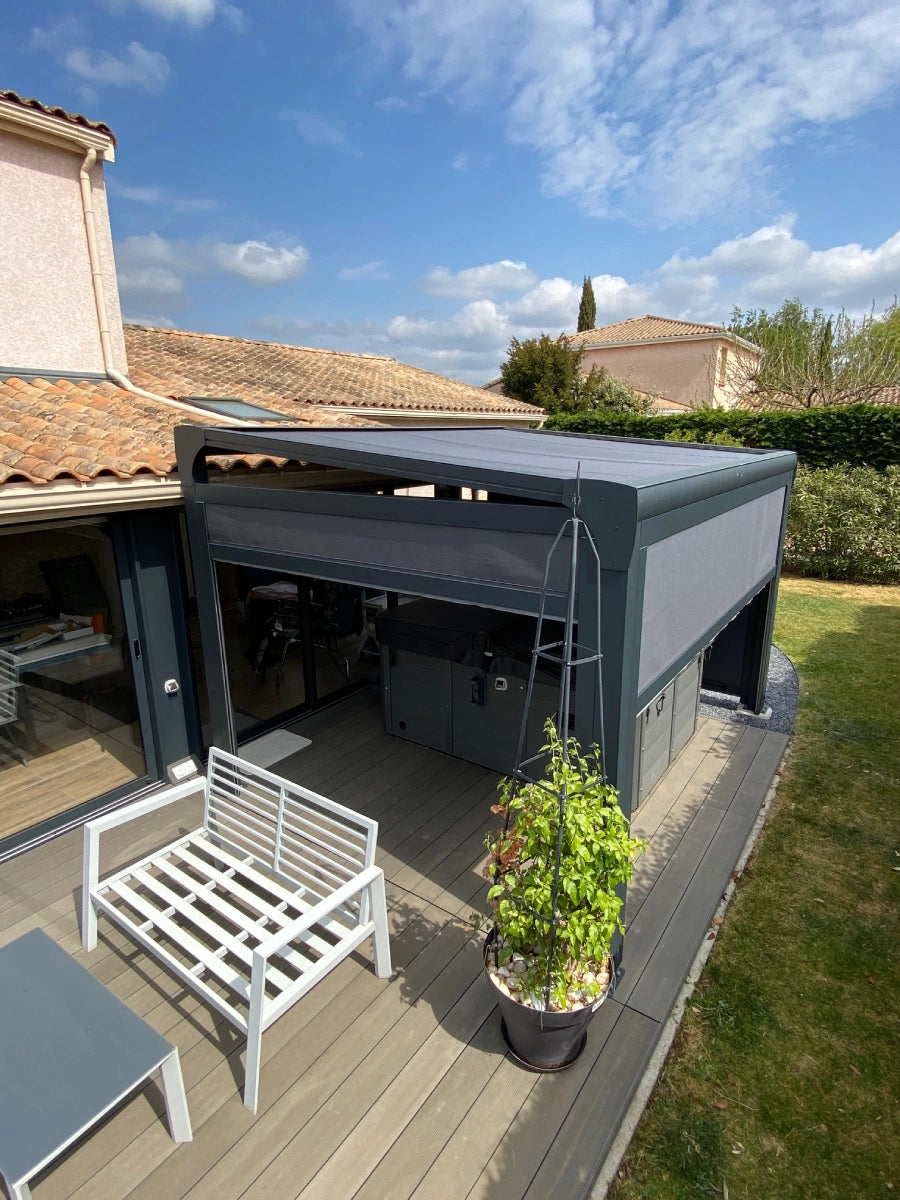 pergola toile autoportée prix usine