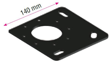 platine fixation carport alu