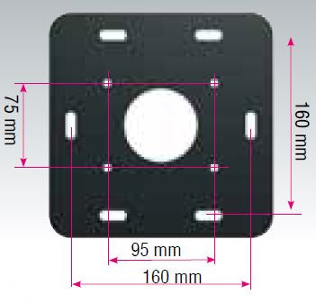 platine fixation carport autoporté