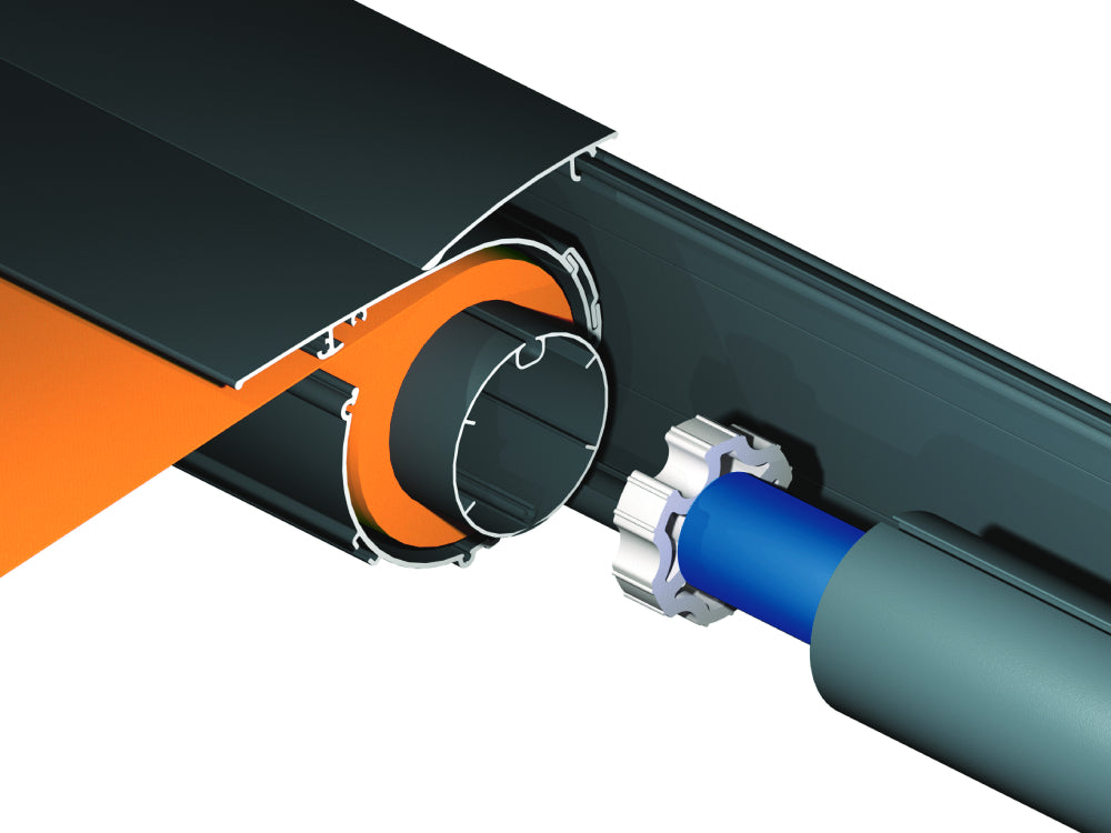 moteur tubulaire pergola toile autoportée
