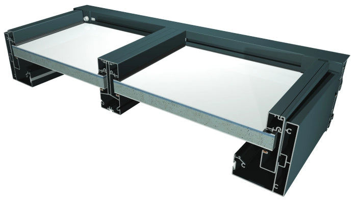 toiture thermotop clipsée structure aluminium