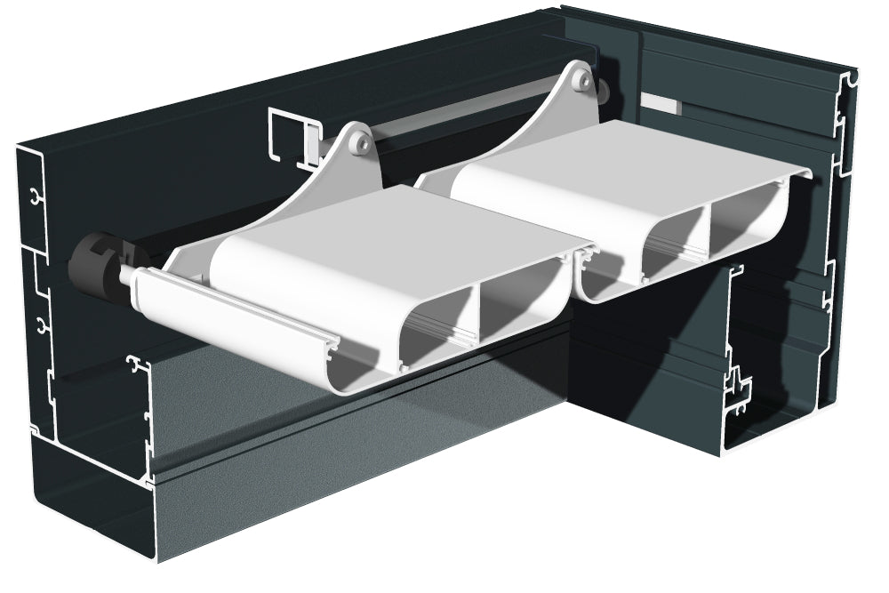 lames alu double alvéole pergola bioclimatique