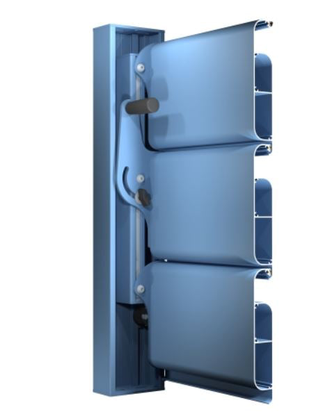 Lames aluminium renforcées claustra