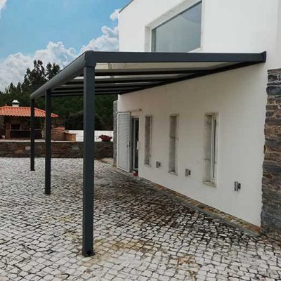pergola adossée toiture isolante thermotop