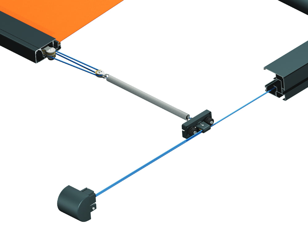 système de tension permanente toile pergola toile