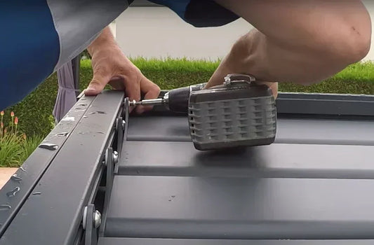 le top 10 des outils pour monter une pergola bioclimatique